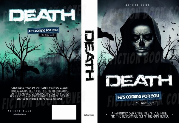 Death Paranormal Romance Book Cover