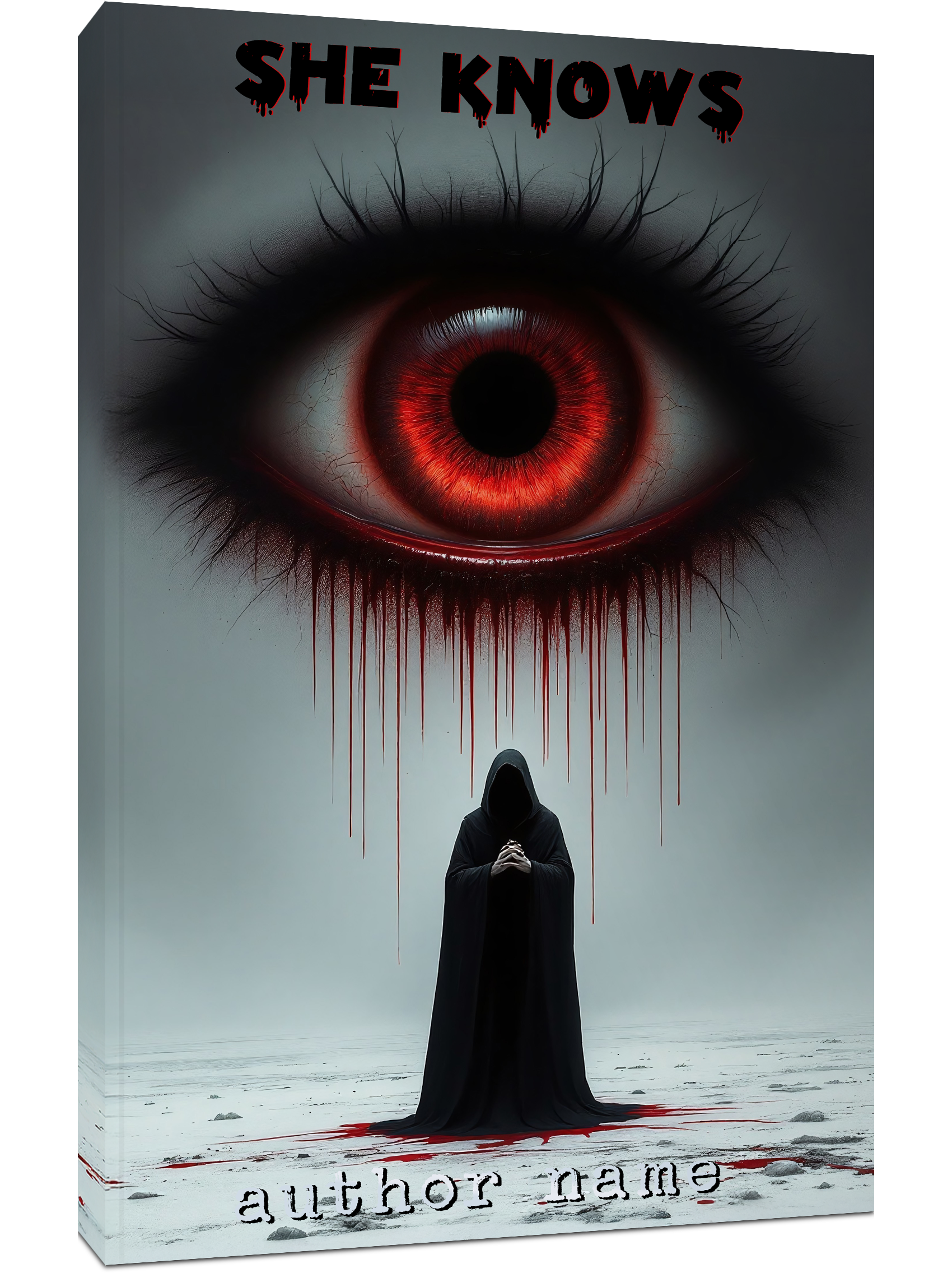 She Knows Fantasy Premade Book Cover